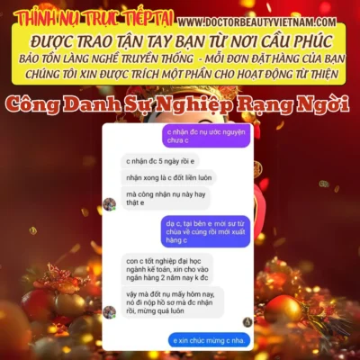 nụ ước nguyện 4 mặt công danh sự nghiệp
