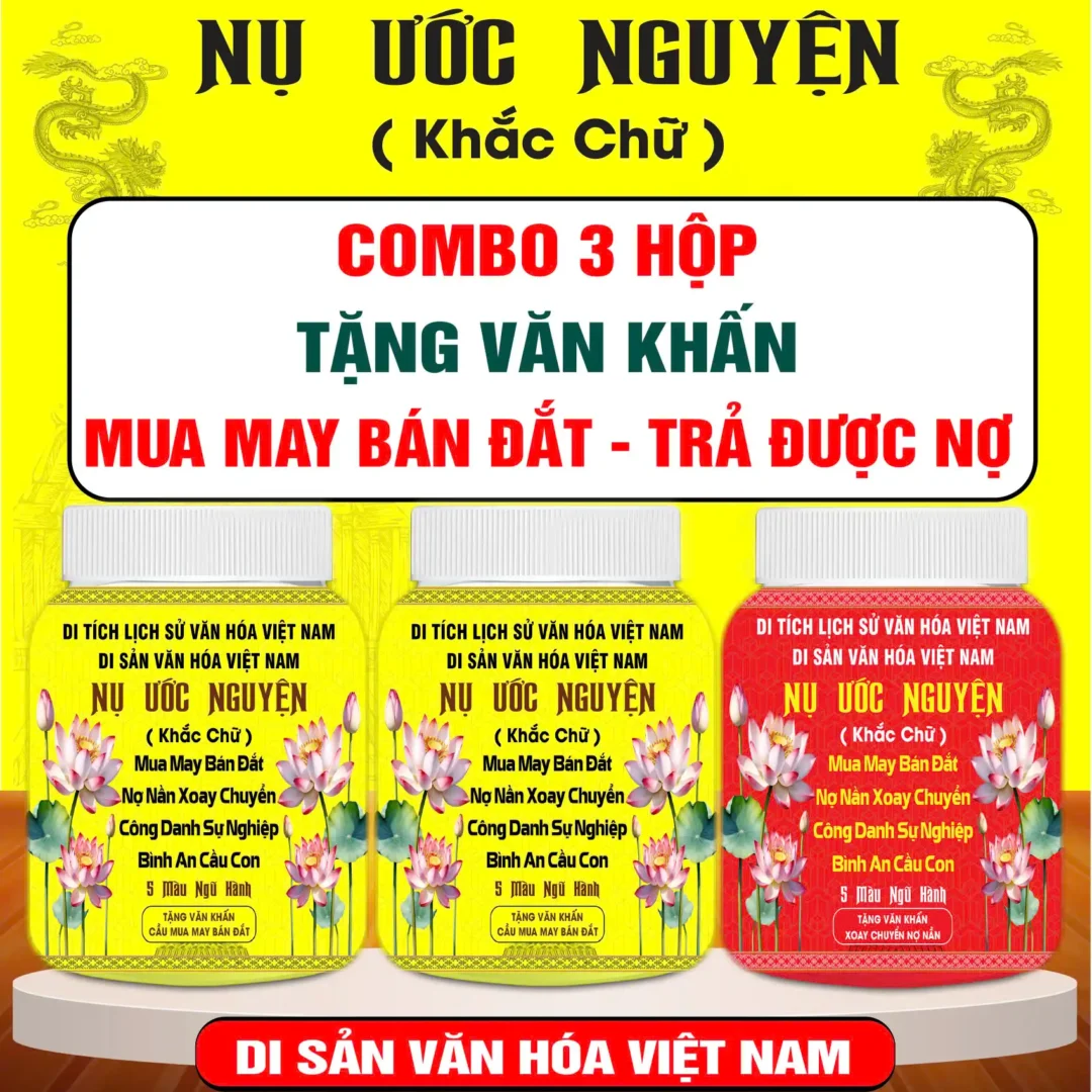 Lộc về trả nợ nụ ước nguyện 4 mặt