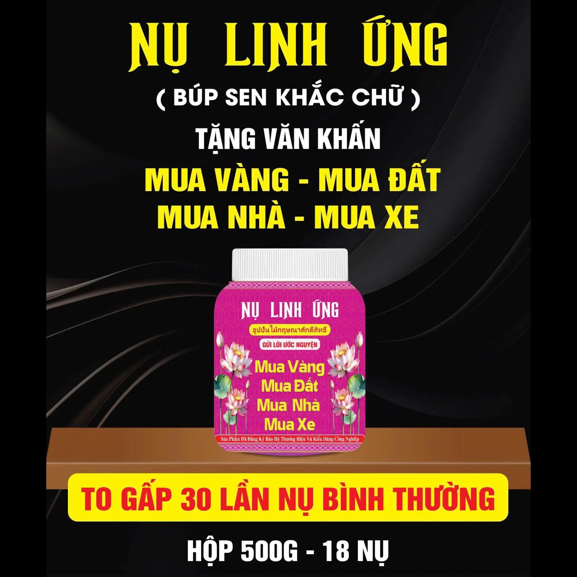 Nụ Ước Nguyện 4 Mặt - Mua nhà mua đất mua xe